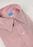 Burgundy Wine on White 2MM Graph Check Broadcloth #015