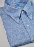 Sky Blue 100% Fine Linen