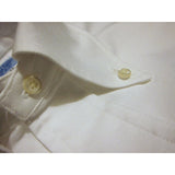 White Two-Ply Classic 100% Pima Cotton Oxford